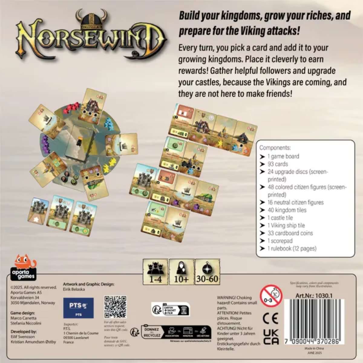 Norsewind Viking Strategy Board Game