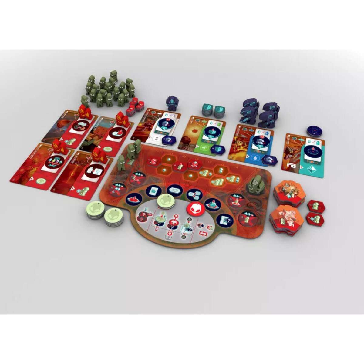 On Mars: Alien Invasion Expansion Board Game
