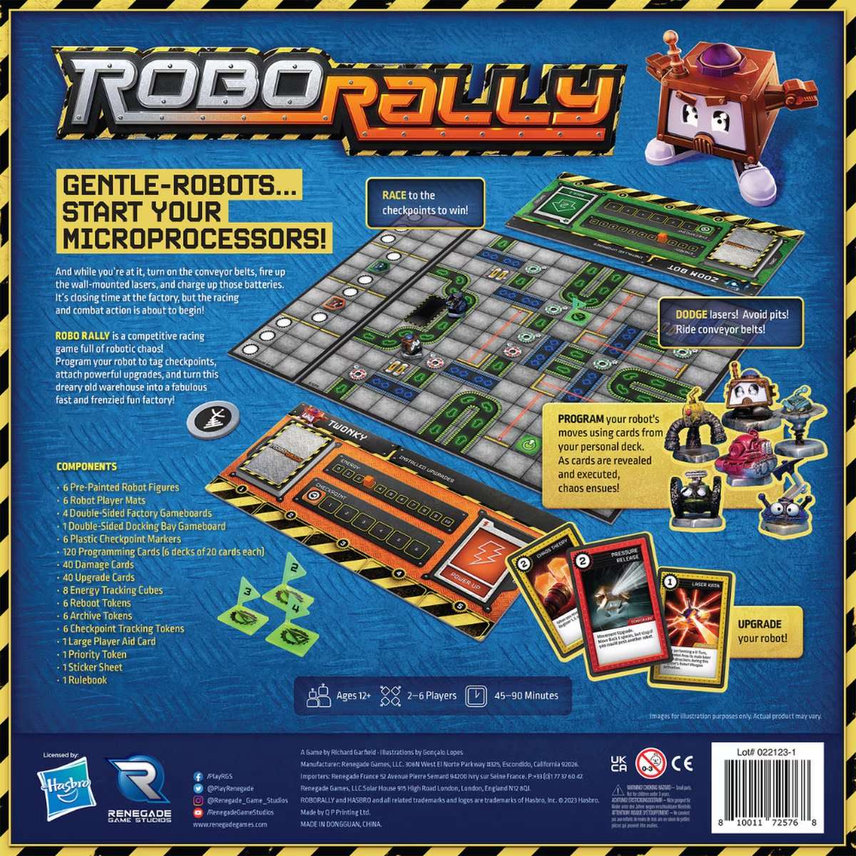 Robo Rally 2023 Edition Strategy Board Game