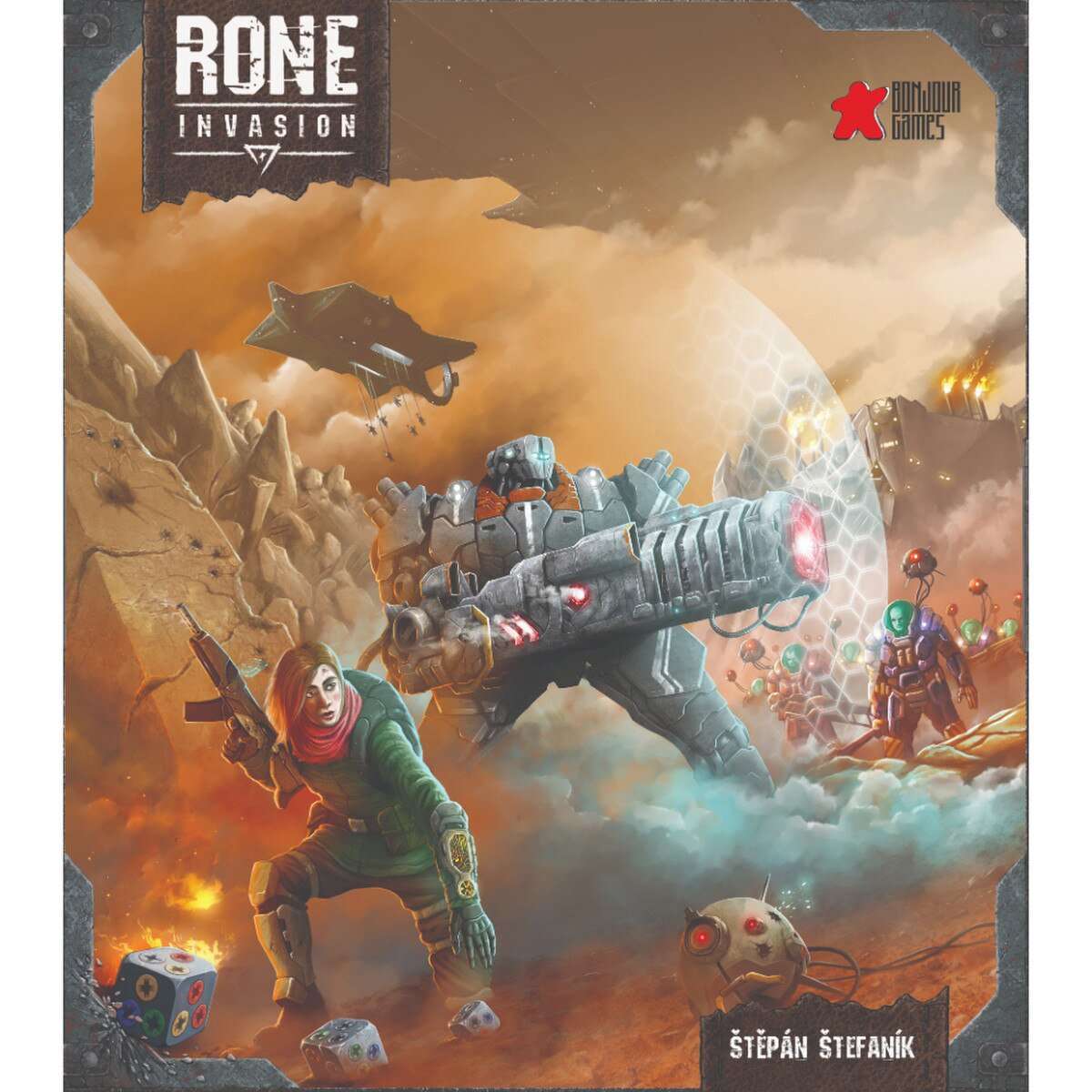 RONE: Invasion Deck-Building Board Game