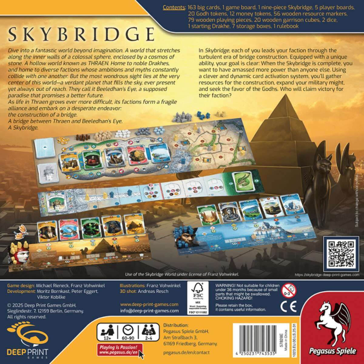 Skybridge Strategy Board Game