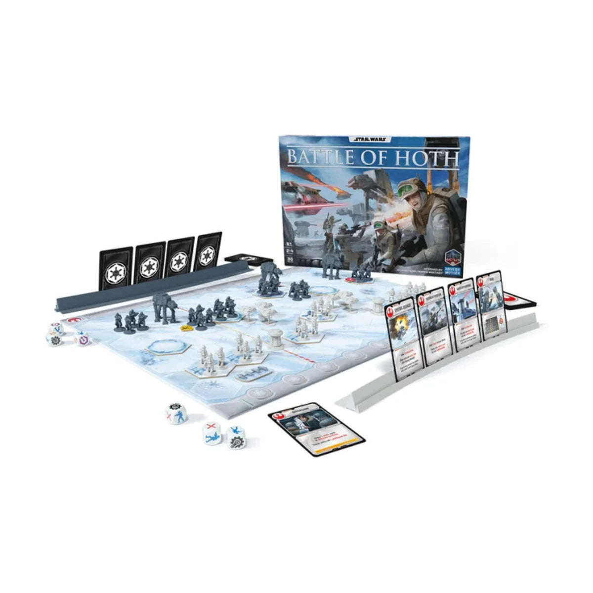 Star Wars: Battle of Hoth Miniatures Board Game