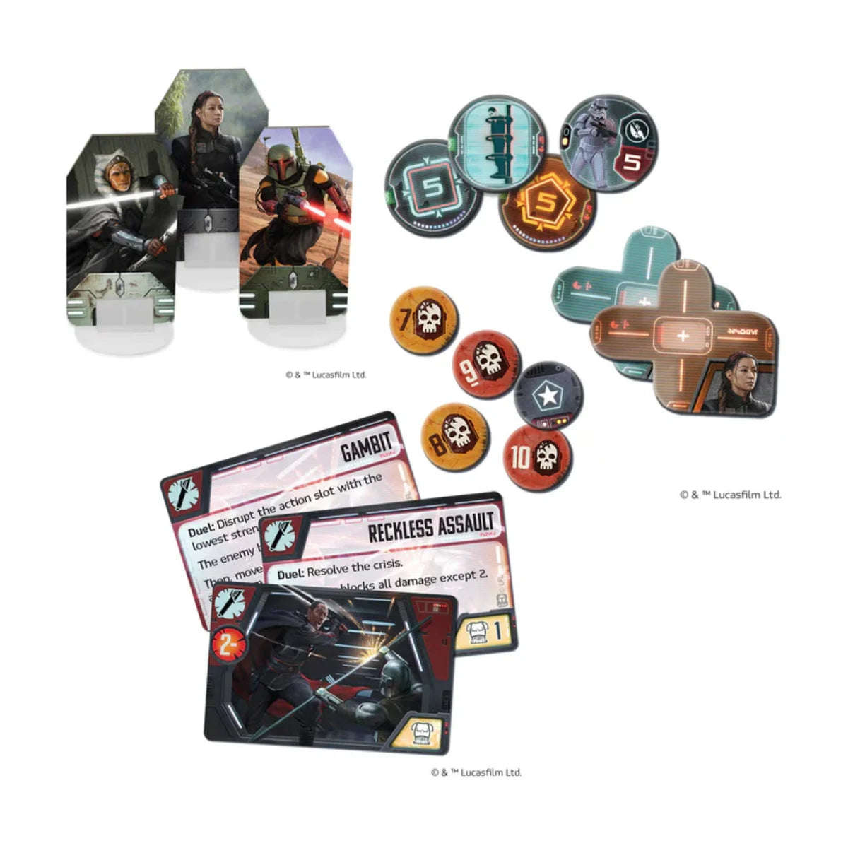 Star Wars: The Mandalorian Adventures  Clan of Two Board Game Expansion
