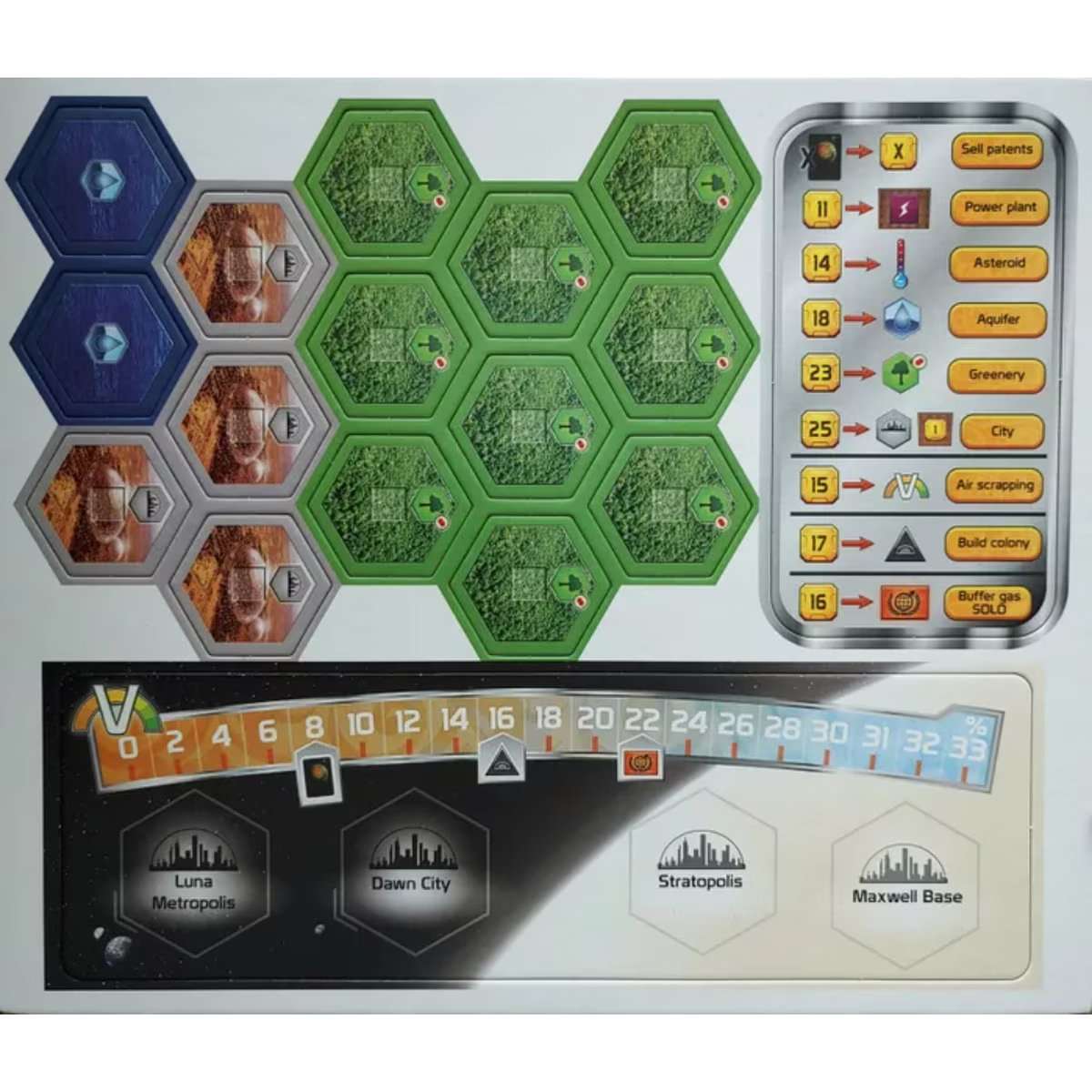Terraforming Mars: Amazonis & Vastitas Board Game Expansion
