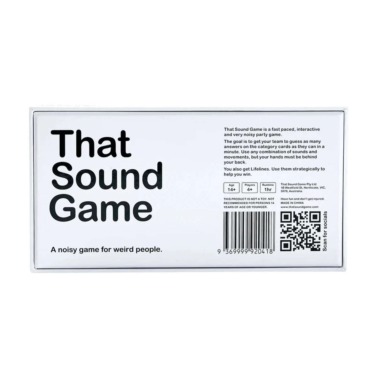 That Sound Game Original Party Game