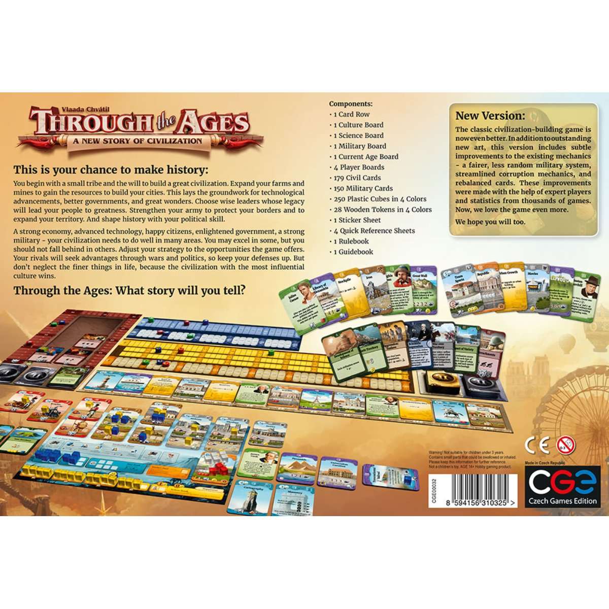 Through the Ages: A New Story of Civilization Board Game