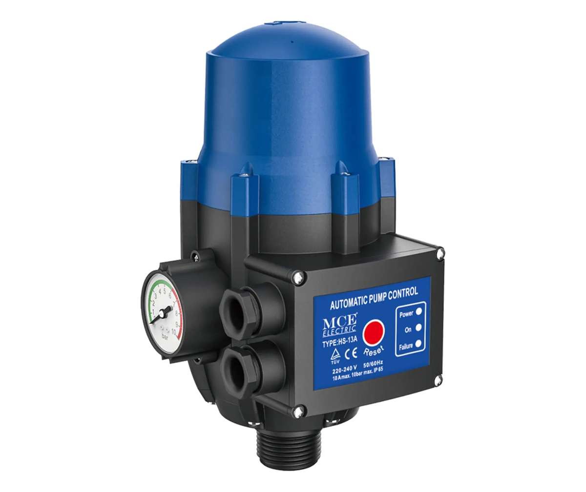 MCE 10A 220V AUTO PUMP CONTROLLER 1.5 BAR + GAUGE