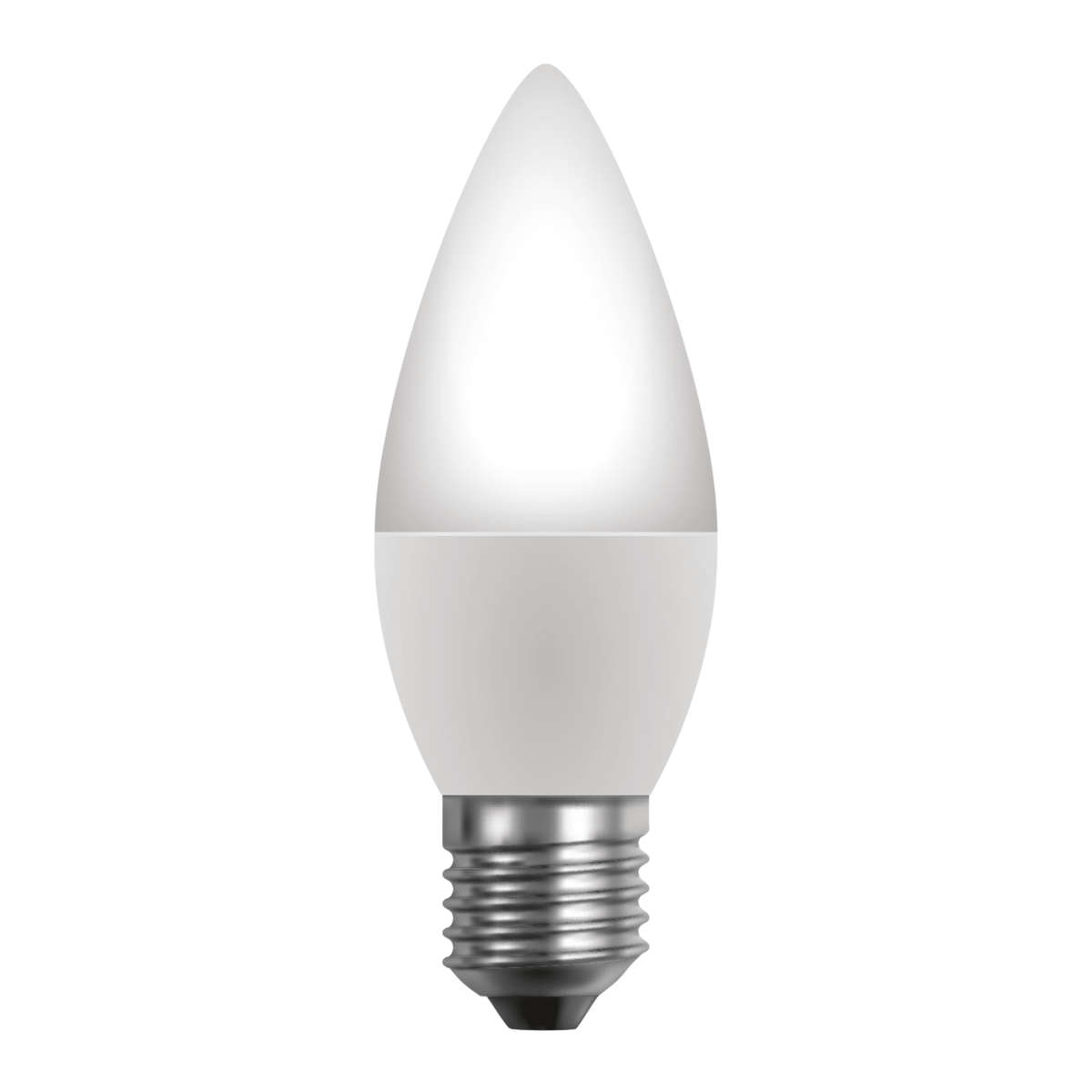 5W Warm White E27 LED Candle Globe