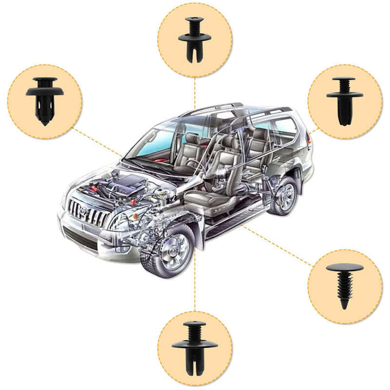 100pcs Auto Retainer Clips Kit CTC-573