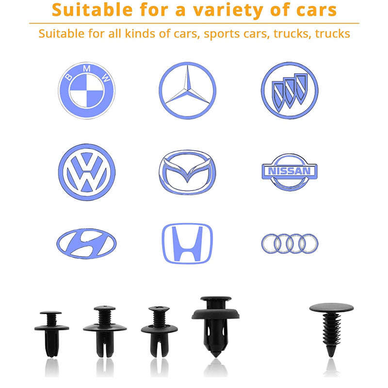 100pcs Auto Retainer Clips Kit CTC-573