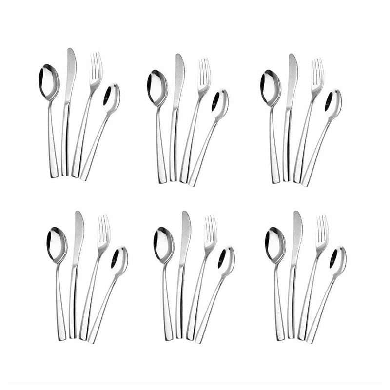 24 Piece Stainless Steel Cutlery Set In Box -24SSC01