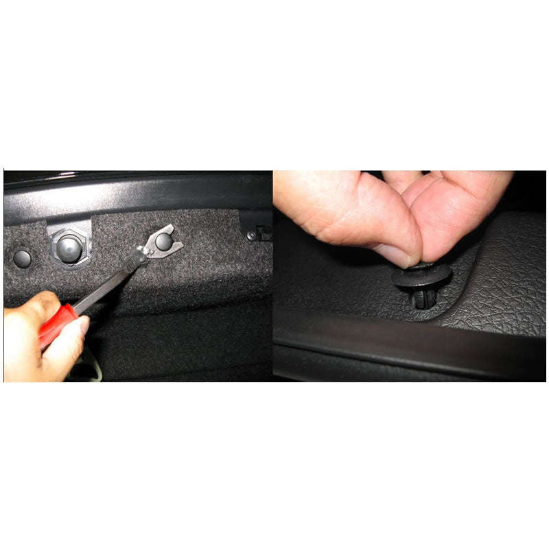 305pcs 18 Types Plastic Fastener Clip Kit-12