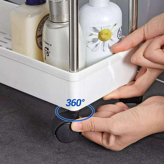 4-Tier Multi-Purpose Space Saving Trolley