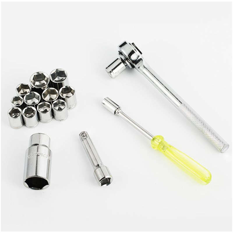 40Pieces Of Combination Craftsman's Tools Socket Wrench Set XF20