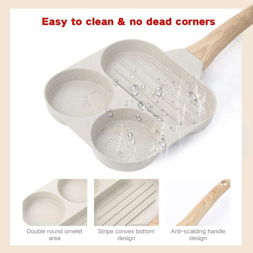 3 in 1 Lightweight Non-Stick Frying Pan F49-8-1329