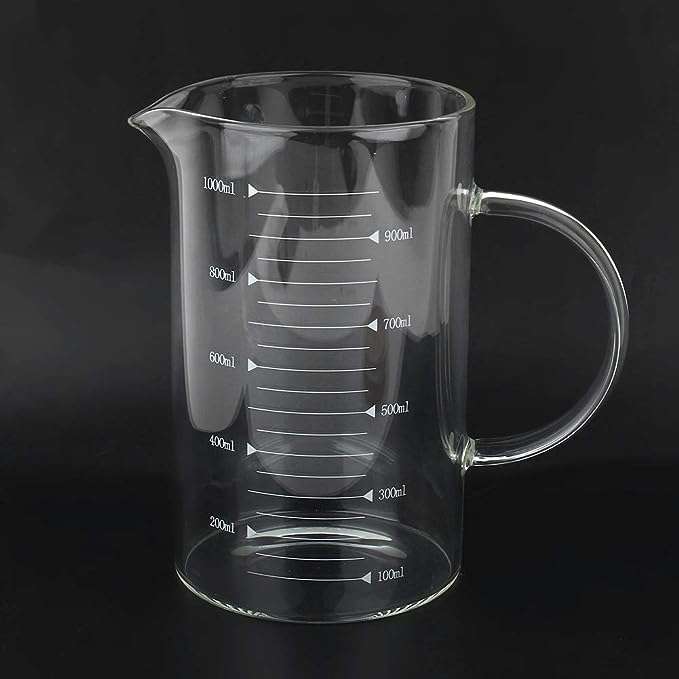 1000mlBorosilicate Glass Measuring Jug