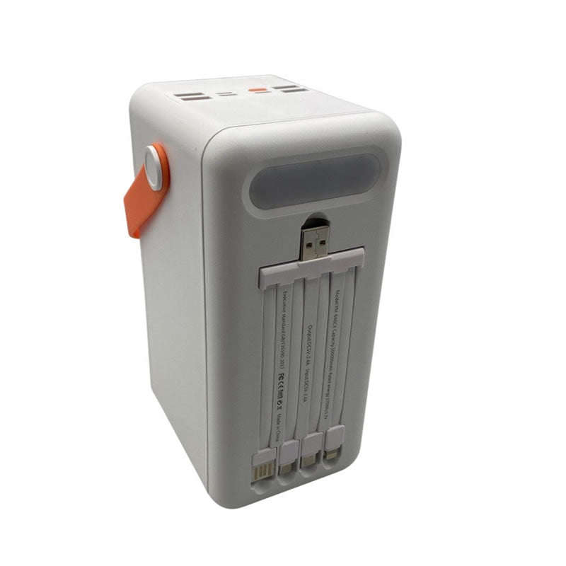 60 000 mAh Fast Charging Solar Power Bank YM638CX BLACK