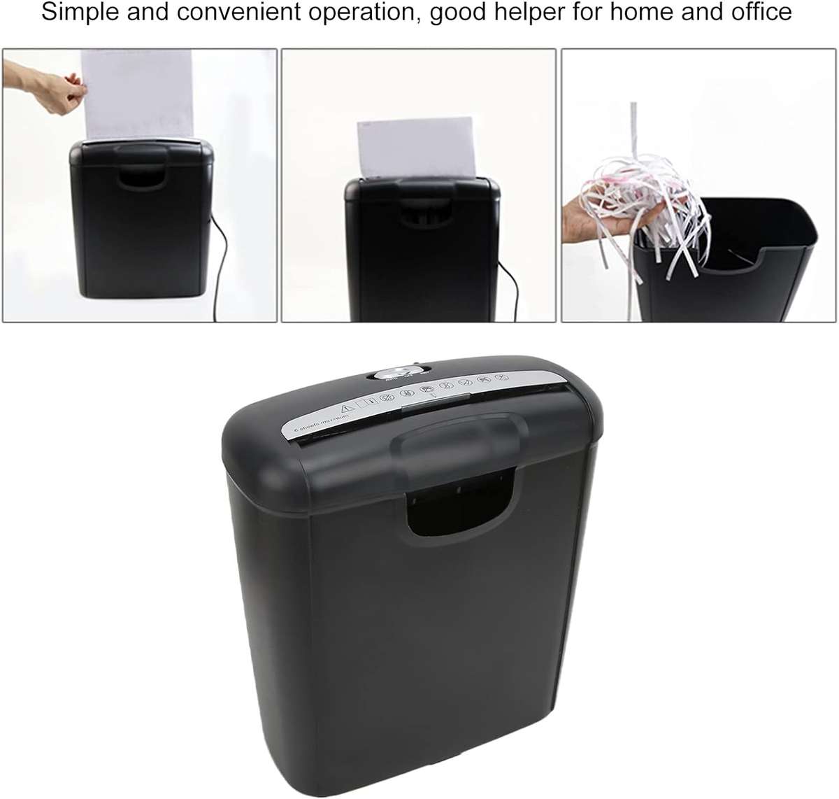 Professional Strip Cut Office Paper Shredder JR0128
