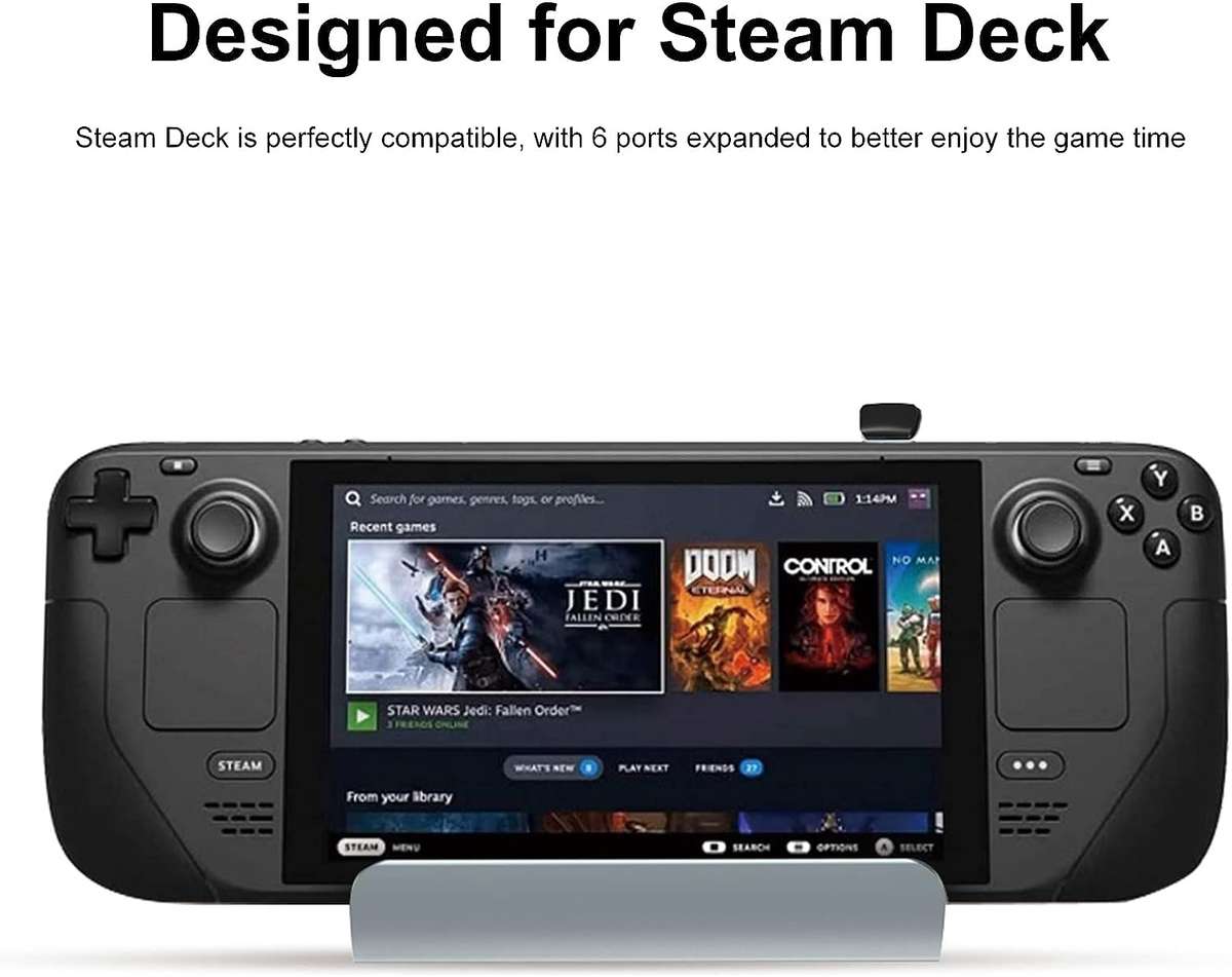 6-in-1 Game Console Docking Station Q-HU860