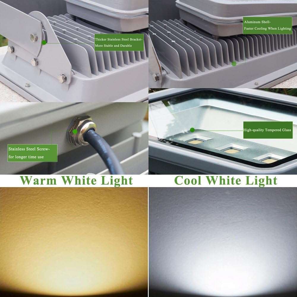 20W LED Outdoor Floodlight With Motion Detector PIR-20W