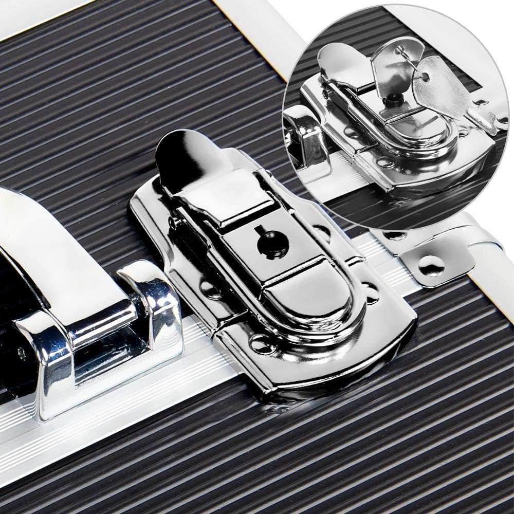 3-in-1 Professional Makeup Trolley Case Organiser BLACK