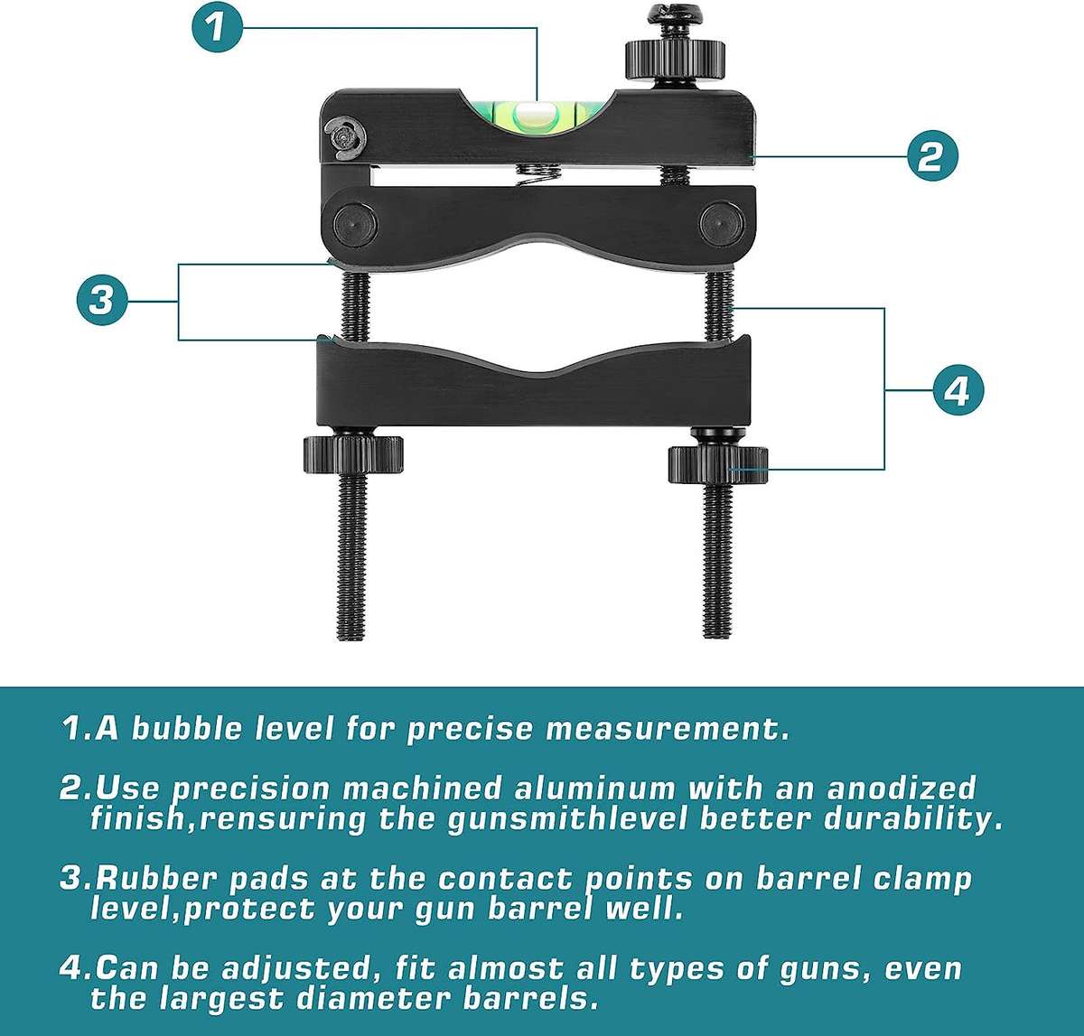 Gun Professional Reticle Leveling System JG-134