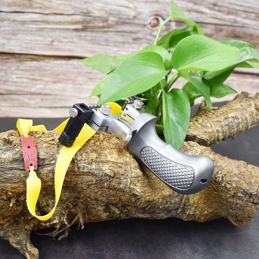 Outdoor Laser High Precision Hunting Slingshot 98K SILVER