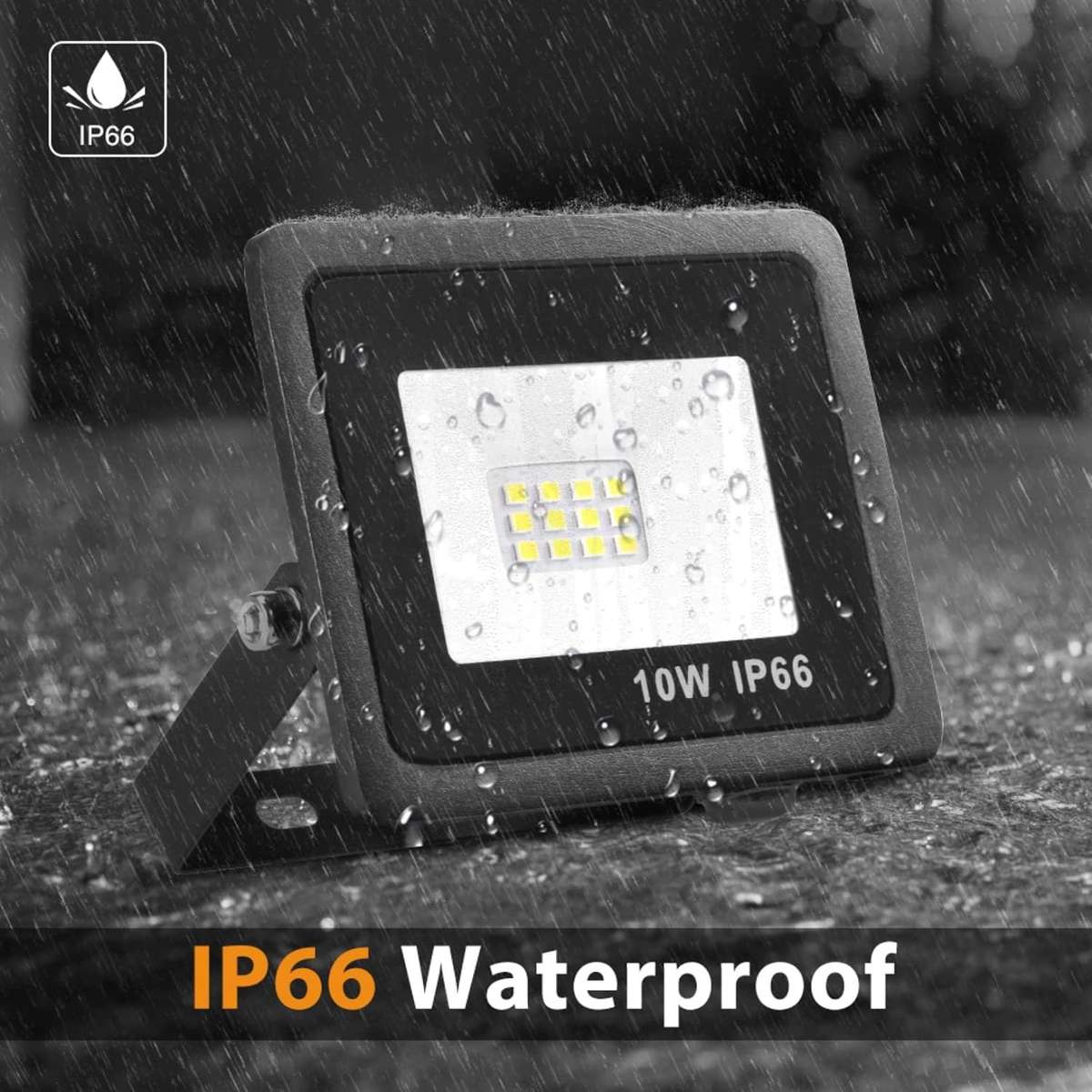 10W Outdoor Ultra-Thin Work LED Flood Light JB-159