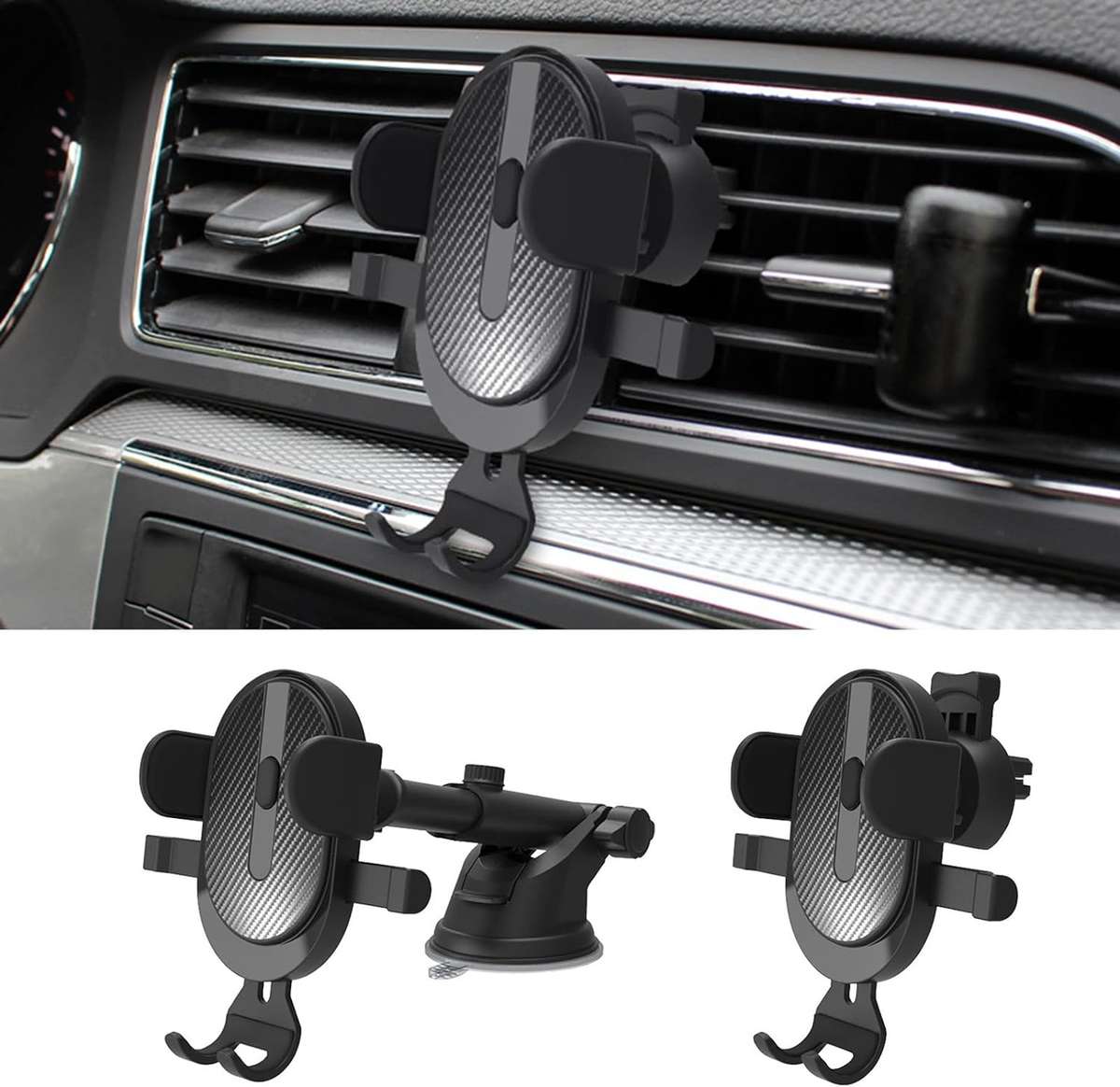 Air Vent And Dashboard Car Phone Holder Mount Stand BA-129