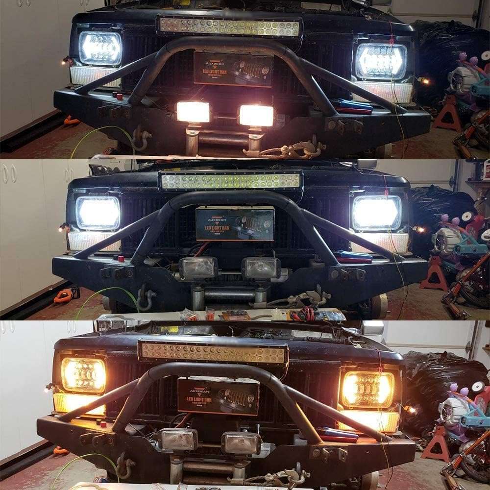2pcs Of 7" Aluminum Shell LED Off Road Driving Headlight