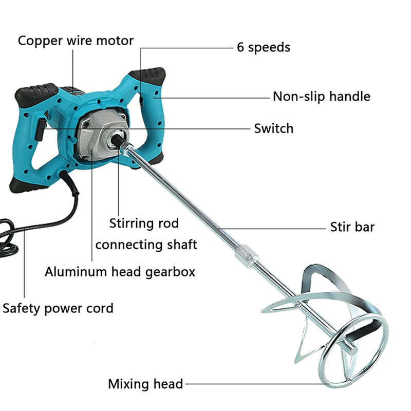 Electric Hand Cement Mixing Machine AG-82