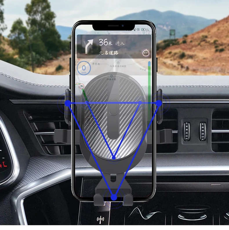 Air Vent And Dashboard Car Phone Holder Mount Stand BA-129