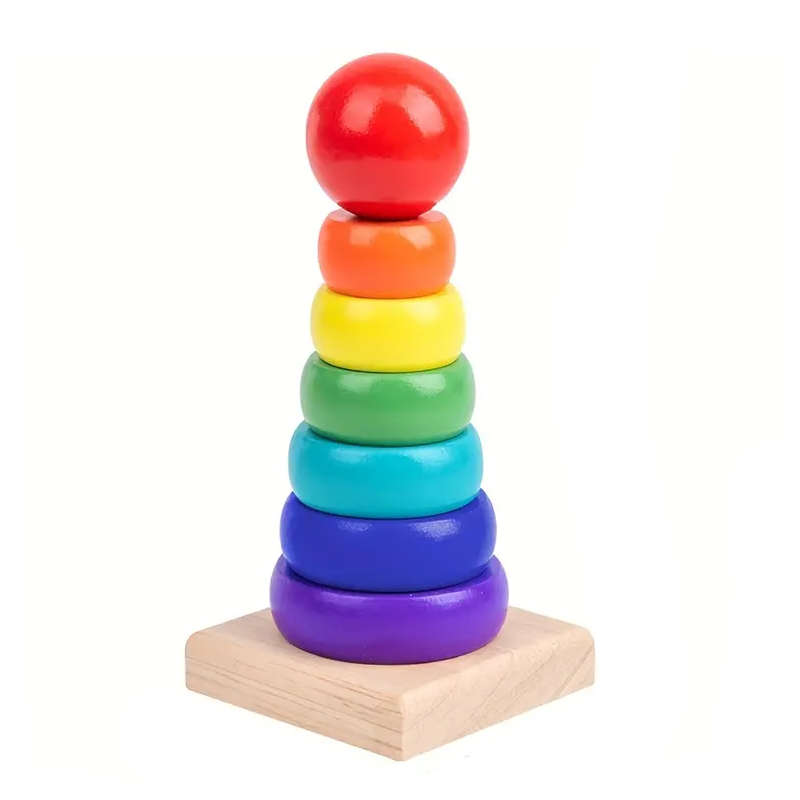 Baby Stacking Rainbow Colour Tower WT-29