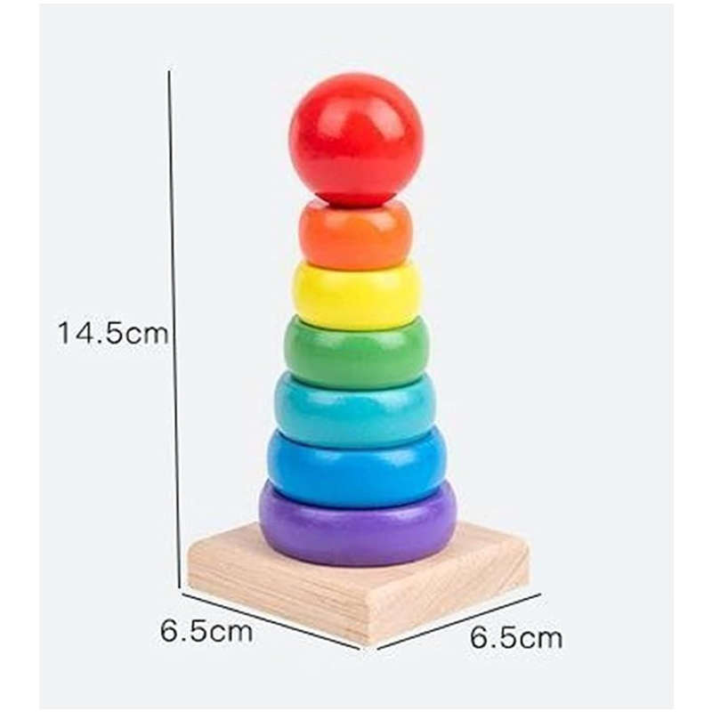 Baby Stacking Rainbow Colour Tower WT-29