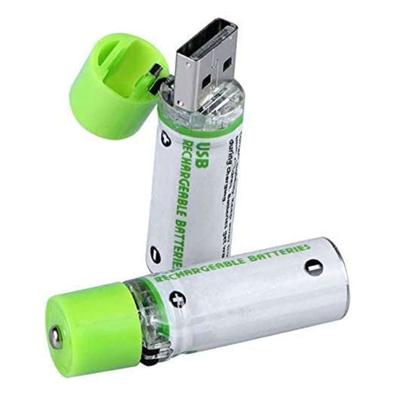 1.2V USB Rechargeable AA 2pcs Batteries AA-68