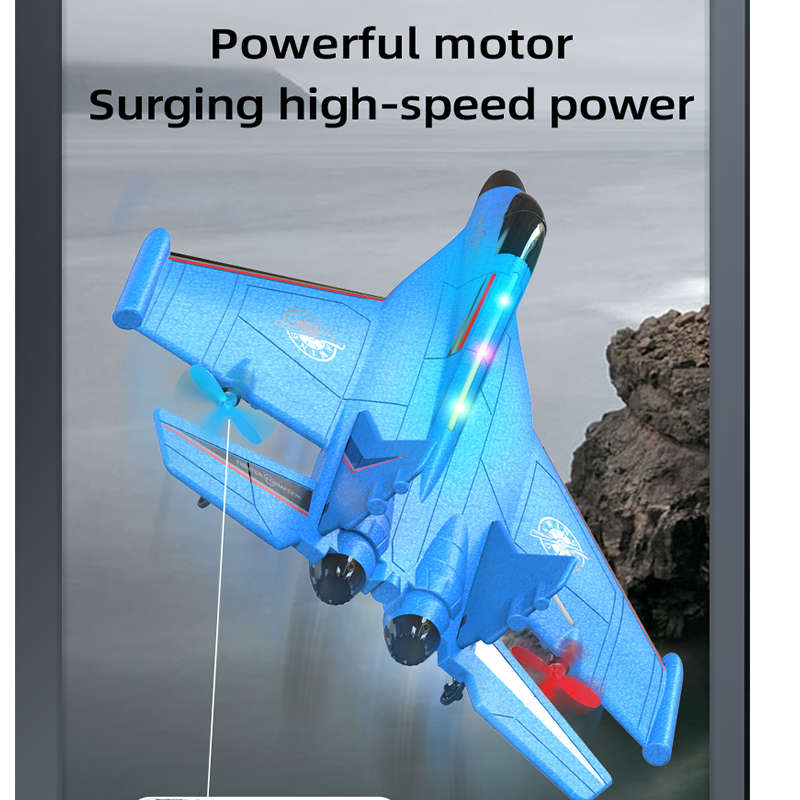 Remote Control Foam Plane WJ-383 BLUE