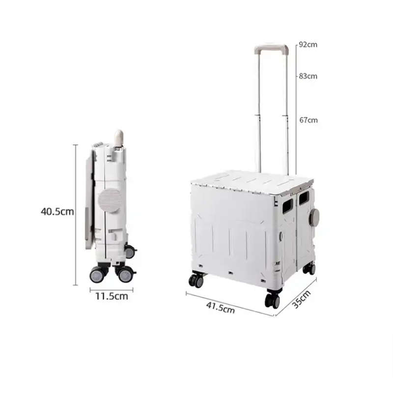 Lightweight Folding Shopping Cart YN8806