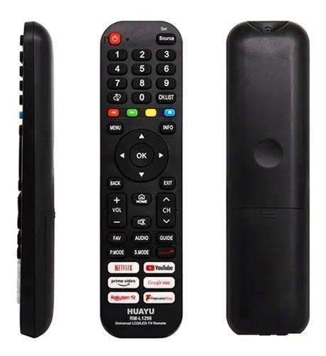 Universal Replacement TV Remote With APP Buttons RM-L1298