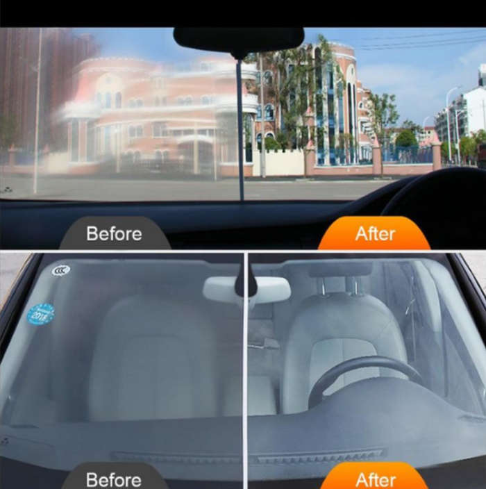 120ml 2-in-1 Glass Window Oil Film Remover N172023