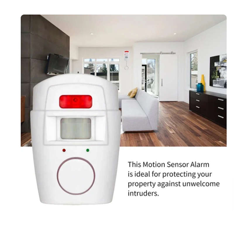 Wireless Motion Detector Home Alarm Security System