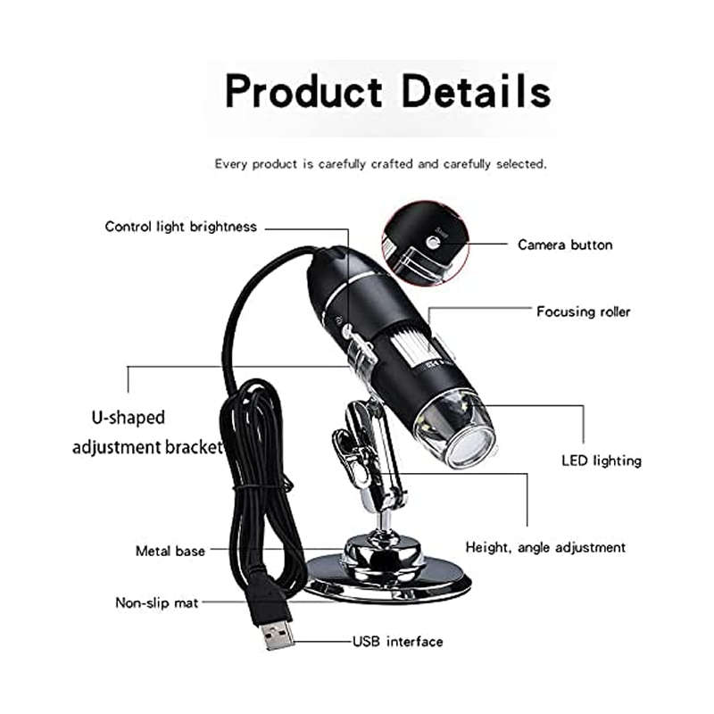 Multi-Function Digital Microscope Electronic Magnifier - LHZD-143