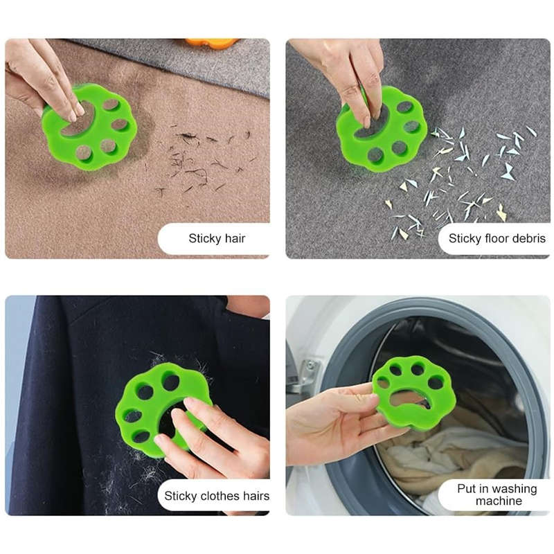 Pet Hair Catcher for Laundry F51-8-1115 Green