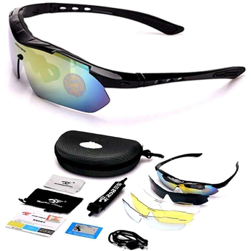Clear Polarized Sports Sunglasses JG-170