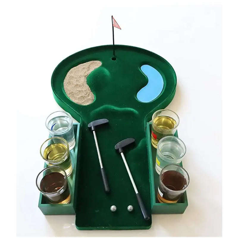 Adult Fun Table-Top Golf Drinking Game B0-29