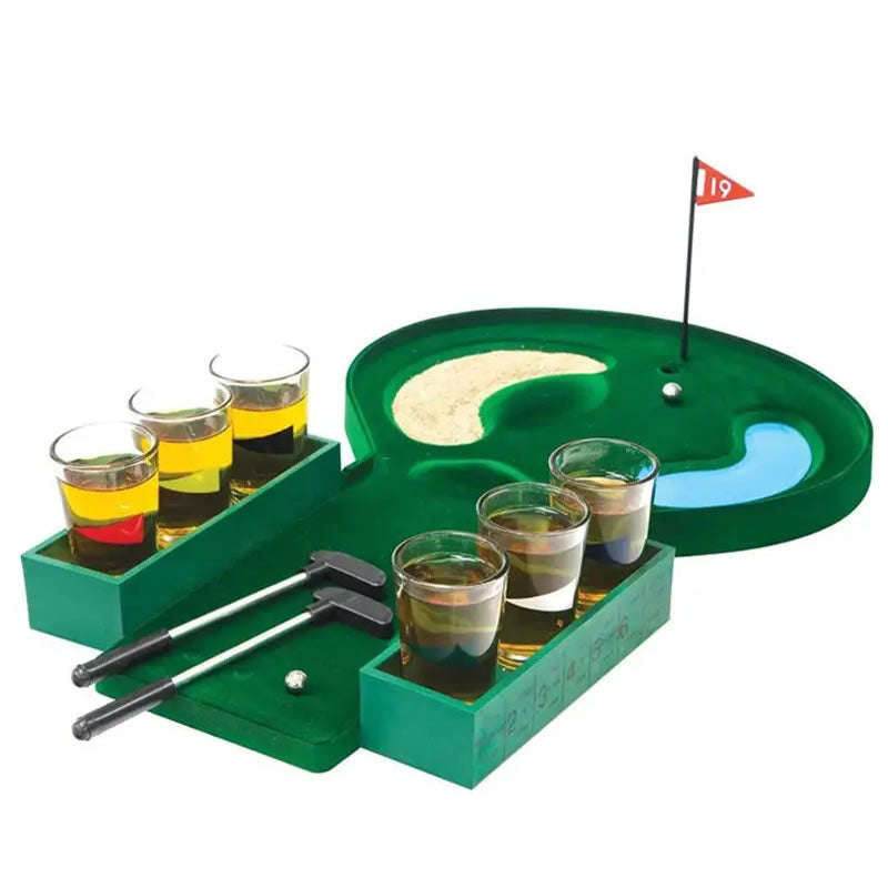 Adult Fun Table-Top Golf Drinking Game B0-29