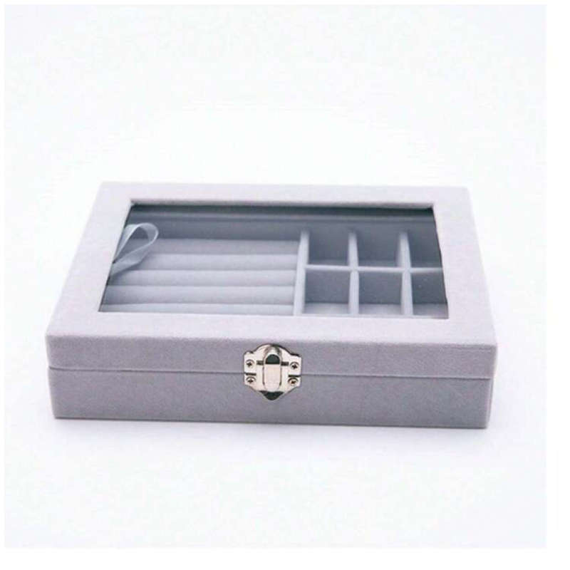 Versatile Multiple Compartments Jewelry Storage Box EO-8