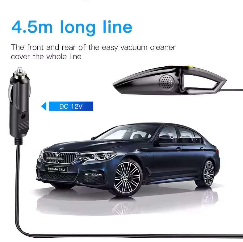 120W Portable Powerful Handheld Car Vacuum Cleaner GE-001