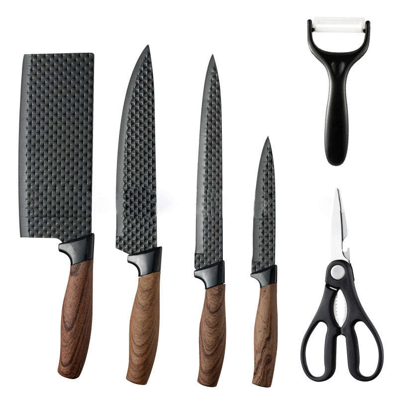 6 Piece Non-Stick Knife Set GA-002