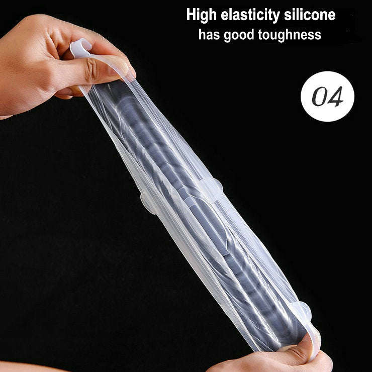 6 Piece Of Stretchable Universal Silicone Lid Cover IB-274