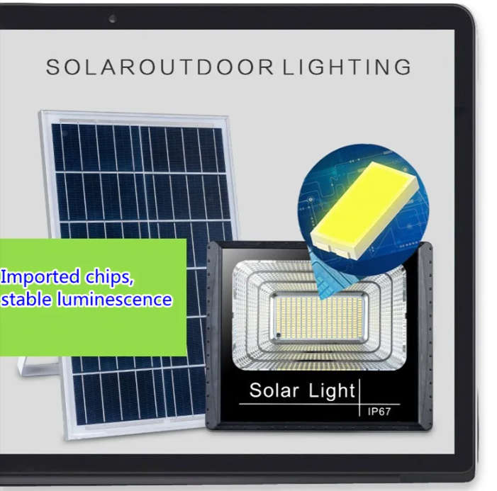 200W Outdoor Waterproof Solar LED Flood Light TS-142 200W